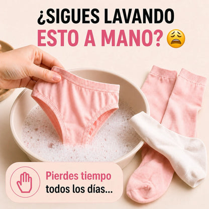 Mini Lavadora Portátil que Lava en Minutos™
