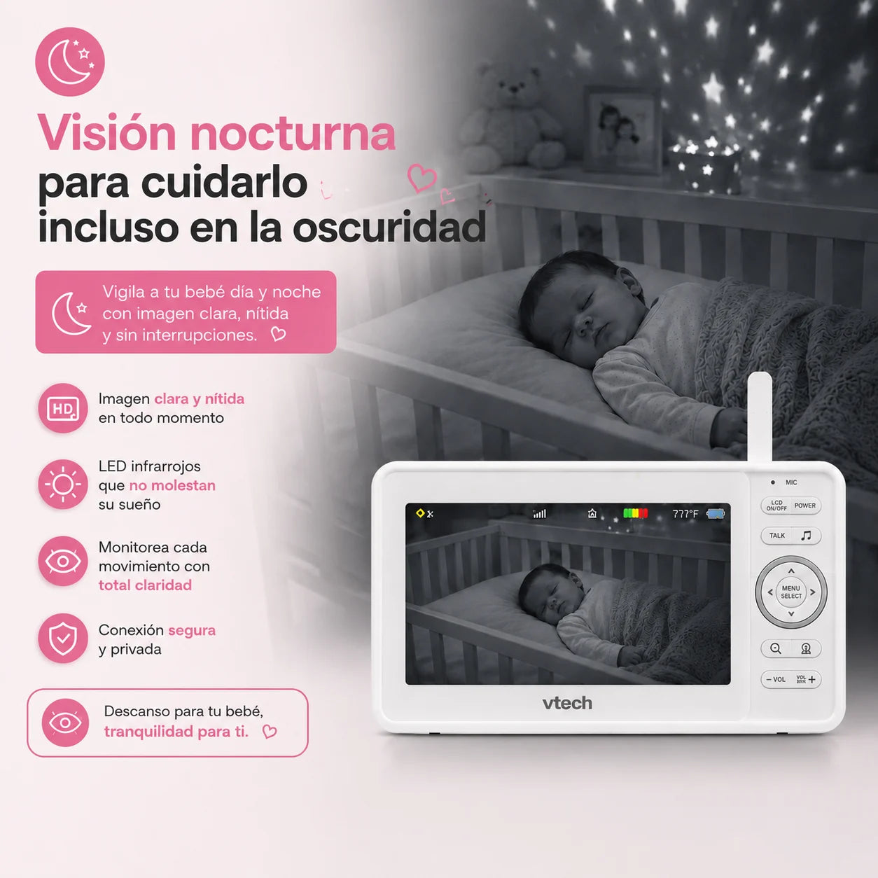 Monitor Inteligente Para Bebé VTech