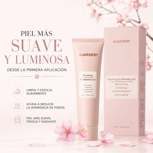 Gel Exfoliante Piel de Porcelana™ by Quarxery